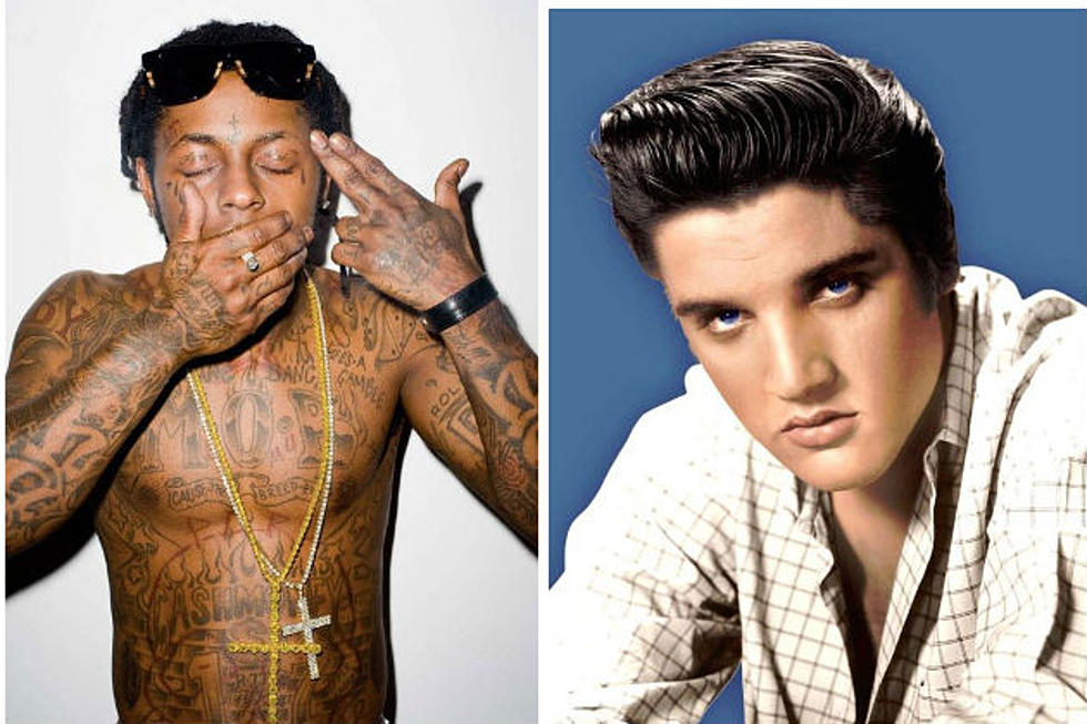 “King” Elvis Presley Loses Billboard Crown to Rapper Lil Wayne!