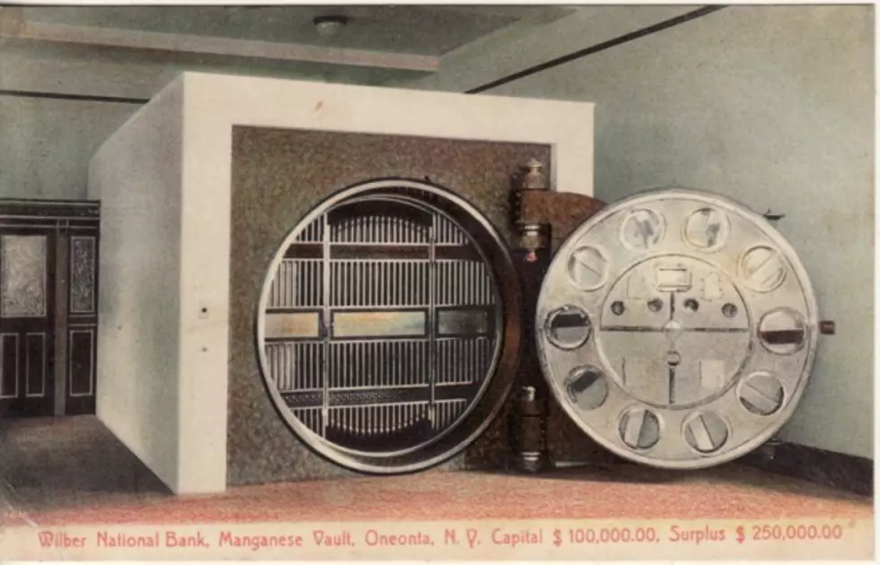 Oneonta’s Own Fort Knox! New Wilber Bank Vault Arrives, 1908!