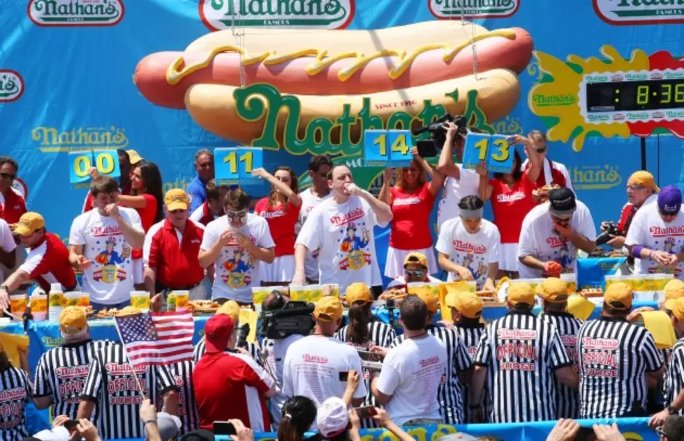 Joey Chesnut Eats 69 Hot Dogs in Seventh Win