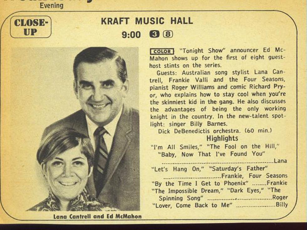 Big Chuck Opens Up His Variety Show Vault:  Who Remembers the Kraft Music Hall (1966)?