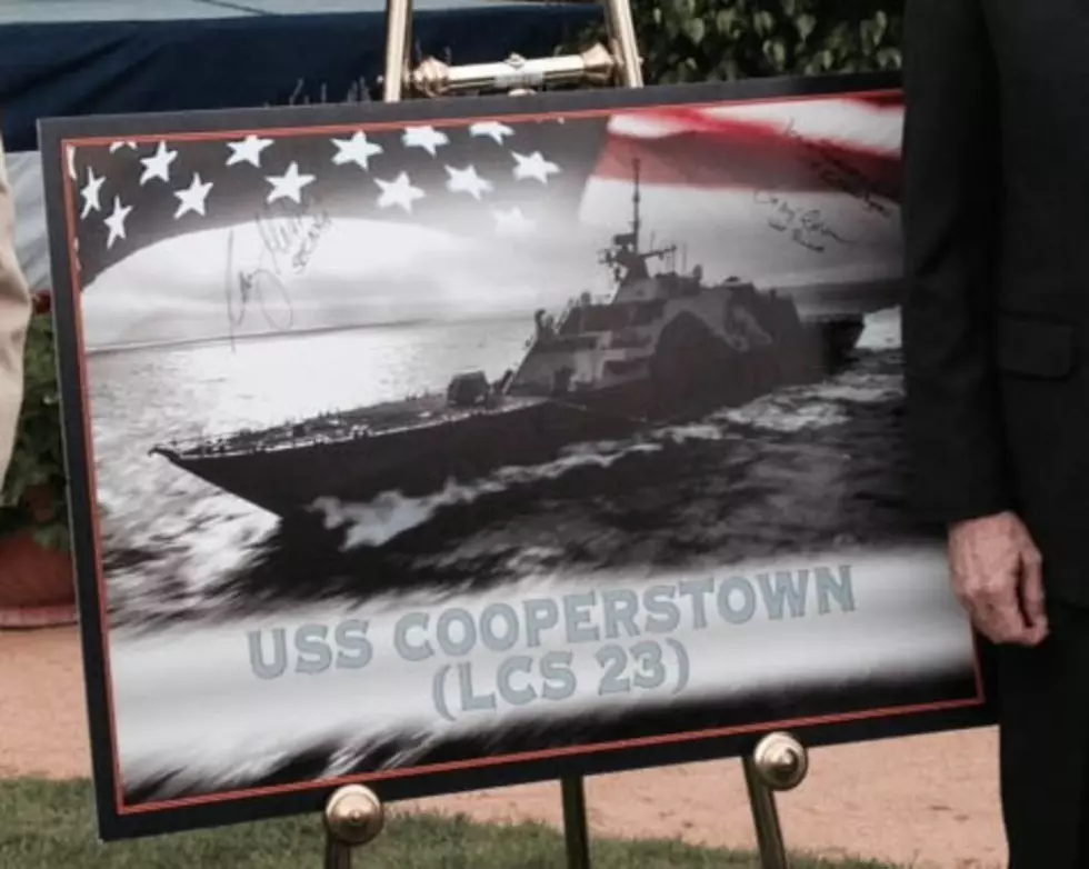 BREAKING NEWS: Newest US Navy Warship to be the USS Cooperstown!