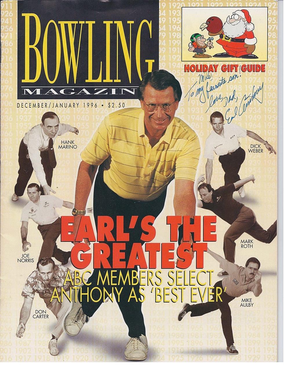 Big Chuck&#8217;s Sports Spotlight:  Bowler Earl Anthony (Audio)