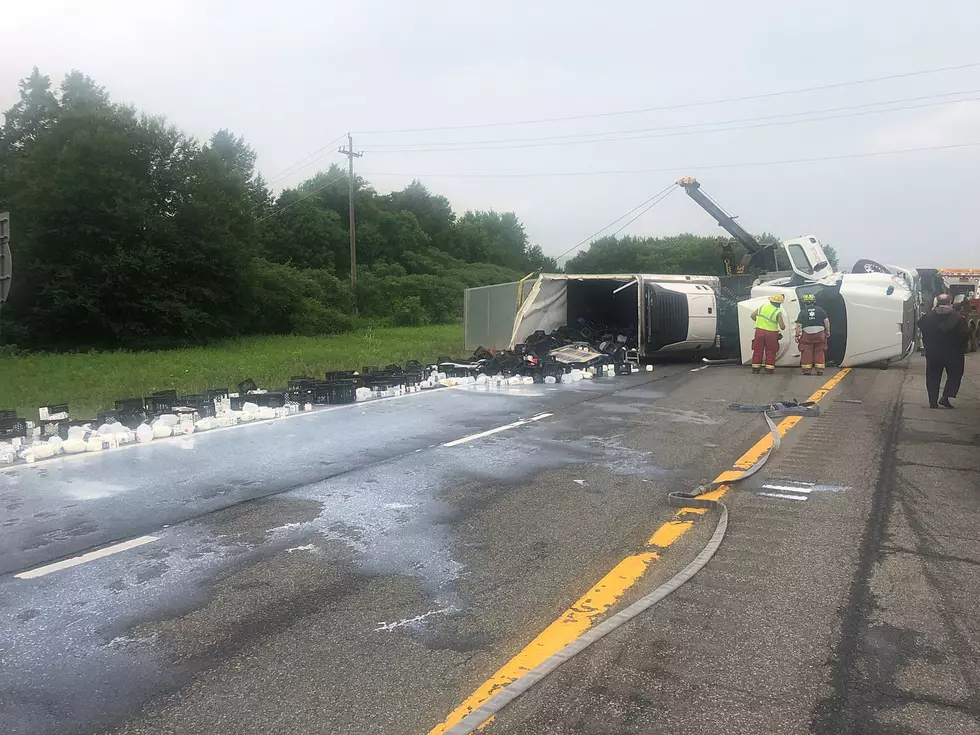 Driver Falls Asleep; Crash Closes I-88 Lanes Wednesday