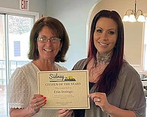 Erin Insinga Named Sidney &#8216;2021 Citizen of the Years&#8217;