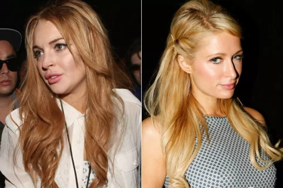 Lindsay Lohan Is as Horrified to See Paris Hilton as the Rest of Us