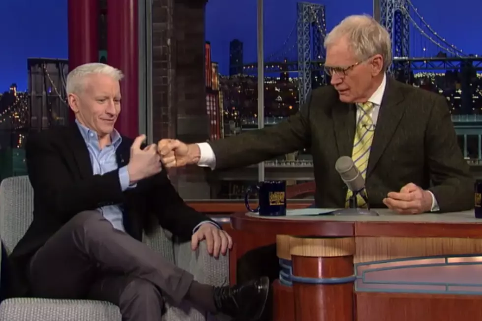 An Adorable Anderson Cooper Schools David Letterman on Being Gay [VIDEO]