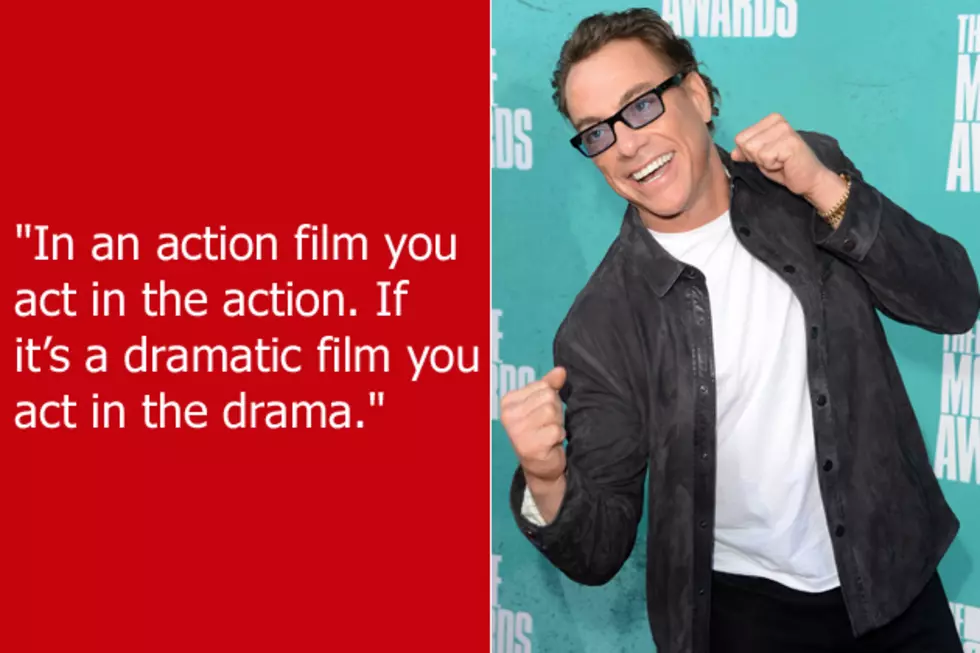 Dumb Celebrity Quotes &#8211; Jean-Claude Van Damme