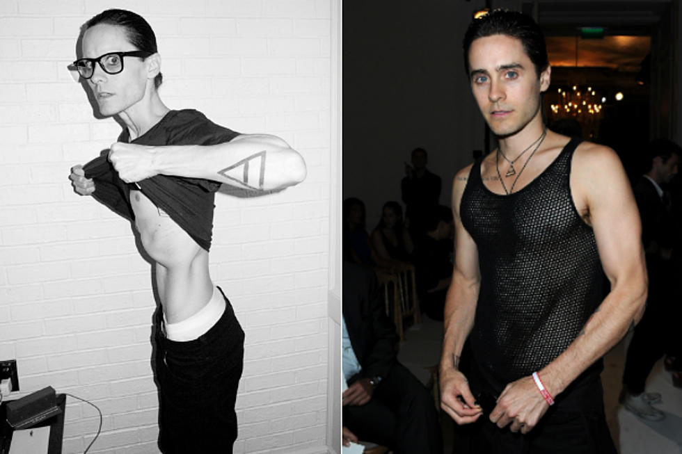 Jared Leto Pulls a Matthew McConaughey, Gets Ugly Skinny for &#8216;Dallas Buyers Club&#8217; [PHOTOS]