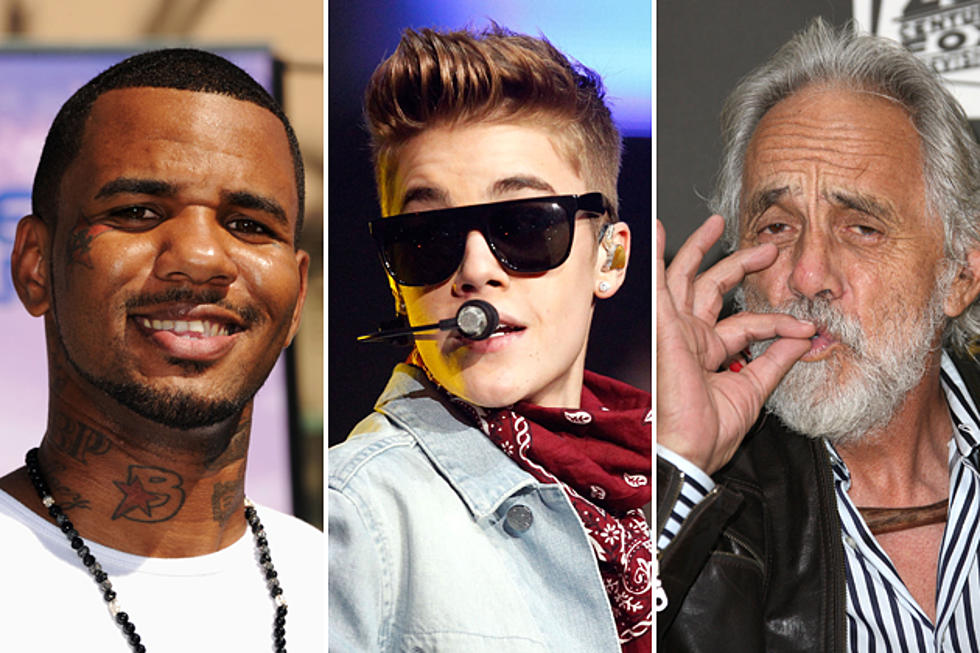 Tommy Chong + the Game Have Some Veteran Baker Advice for Justin Bieber [VIDEOS]