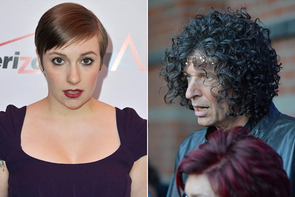 Howard Stern Hates Lena Dunham + &#8216;Girls,&#8217; So He Compared the Show to Rape. Right.