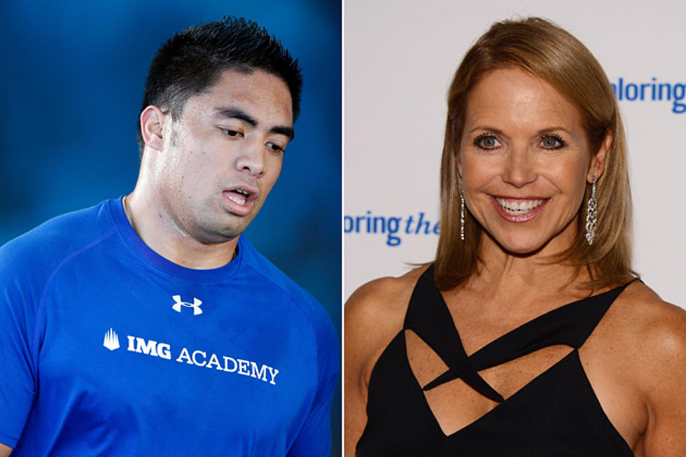 Manti Te’o Tells Katie Couric He’s Not Into Dudes, But Invisible Girls Are Totally Cool [VIDEO]