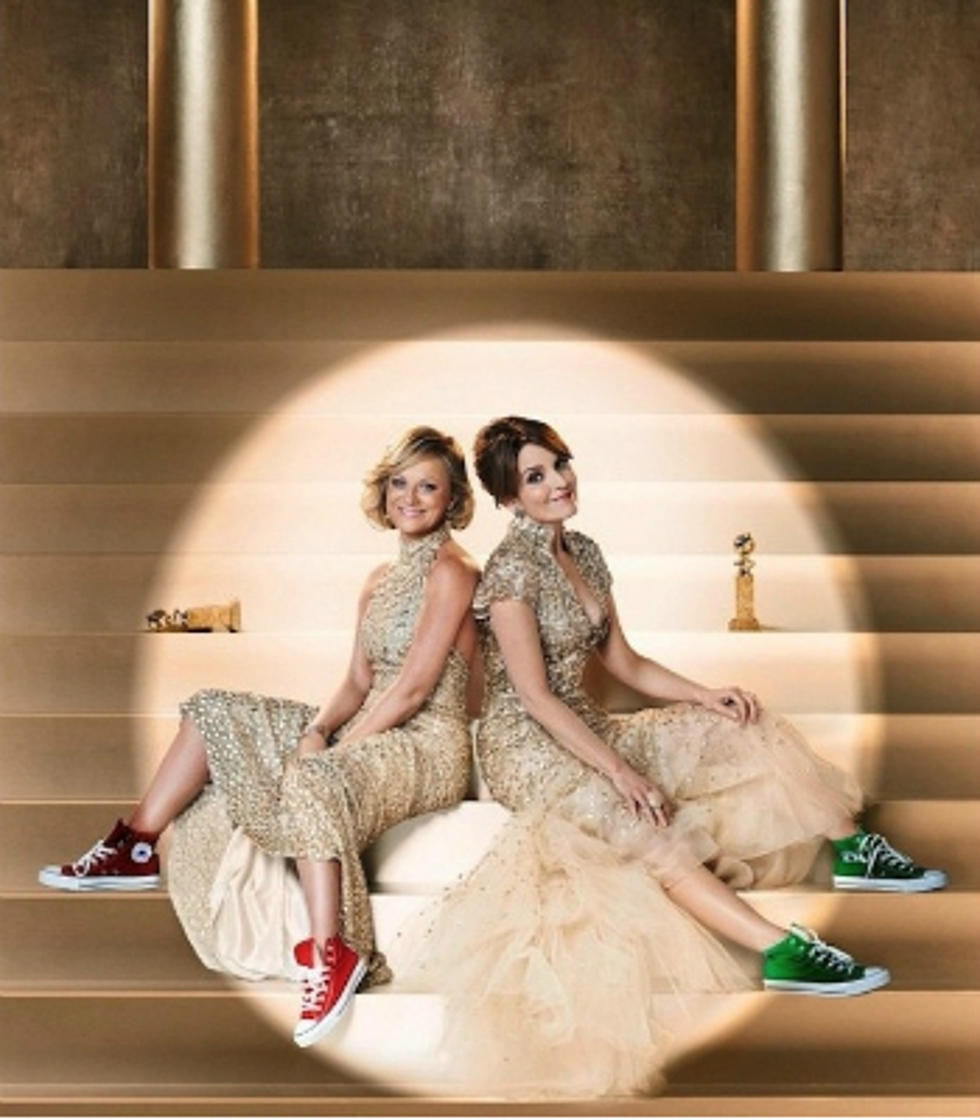 Tina Fey + Amy Poehler Get Us Hot and Bothered in Converse and Couture &#8211; Photo of the Week