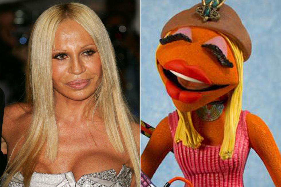 Donatella Versace + Janice the Muppet – Celebrity Doppelgangers