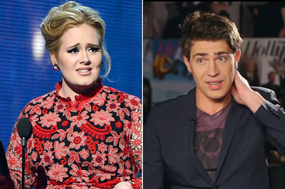 The Troll Who Crashed the 2013 Grammys Just Really Loves Adele Like the Rest of Us [VIDEO]