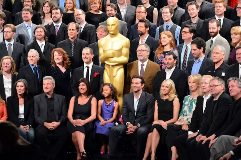 The Oscar Nominees Have a Free Lunch Together + Pretend to Actually Like Each Other