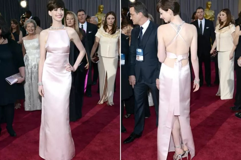 Anne Hathaway Ditched Her Valentino Oscar Gown Because It Looked Like Amanda Seyfried&#8217;s Dress