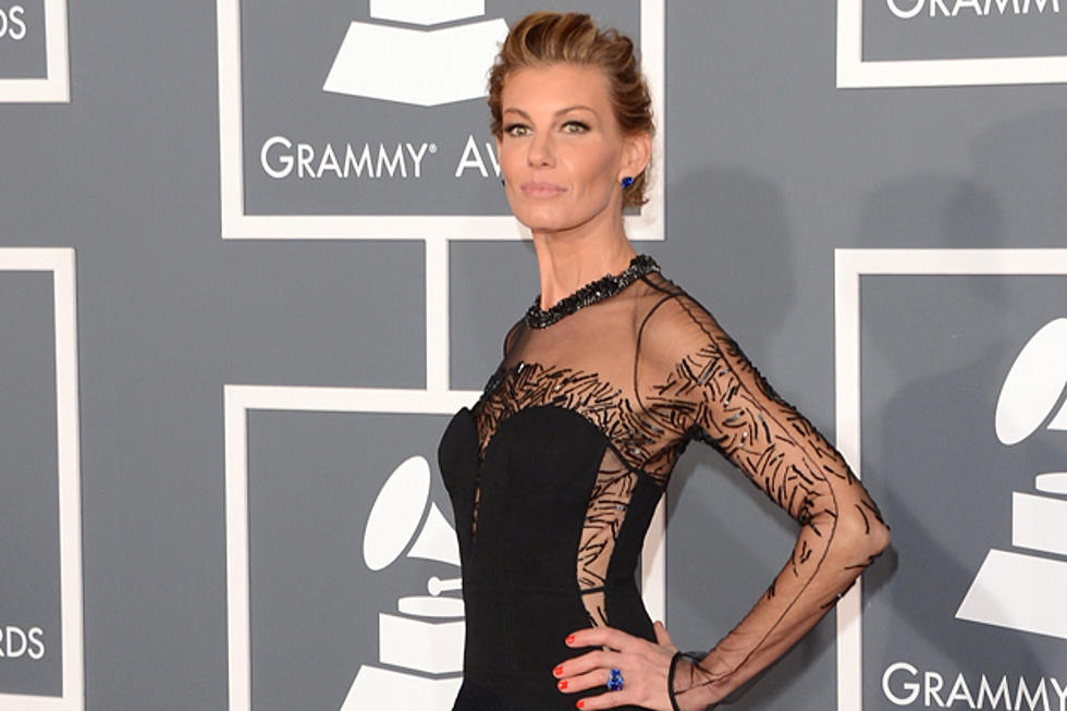 Faith Hill Rocks a Metal Mouth to the 2013 Grammys [PHOTO]