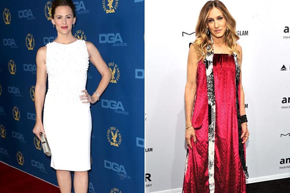 Best + Worst Dressed of the Week: Jennifer Garner + Jennifer Lawrence Rock Winter Whites, Sarah Jessica Parker Blunders in Pink