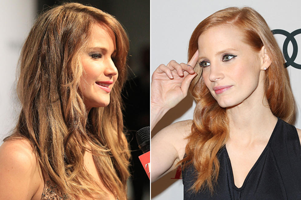Turns Out Jessica Chastain + Jennifer Lawrence Won’t Catfight at the 2013 Oscars After All