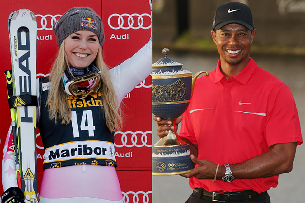 Tiger Woods + Lindsey Vonn’s Non-Relationship Looks Pretty Relationshippy to Us