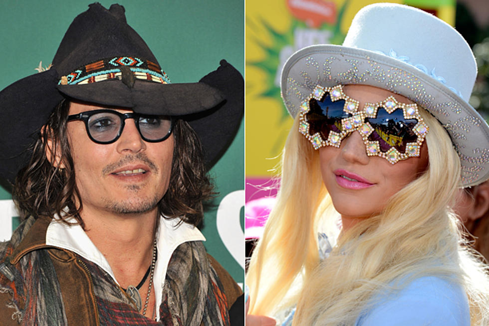 Kesha + Johnny Depp Had Consensual &#8216;Eyeball Sex&#8217;
