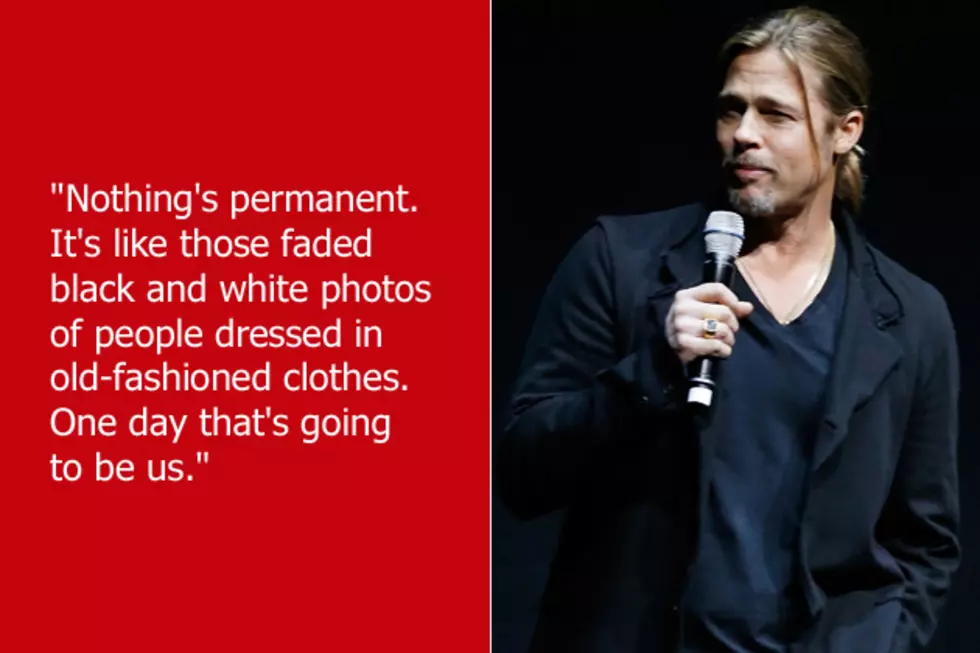 Dumb Celebrity Quotes – Brad Pitt