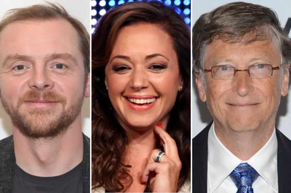 Simon Pegg, Leah Remini, Bill Gates + More in Celebrity Tweets of the Day