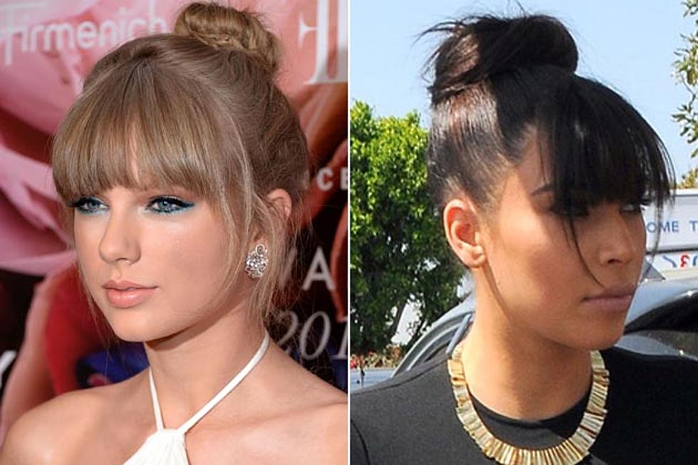 Try This Trend: Taylor Swift, Kim Kardashian + More Do Topknots