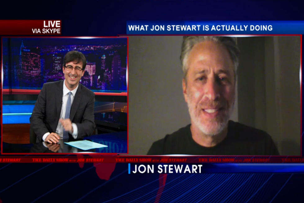 Jon Stewart Phoned It In on ‘The Daily Show’ and It Was Awesome [VIDEO]