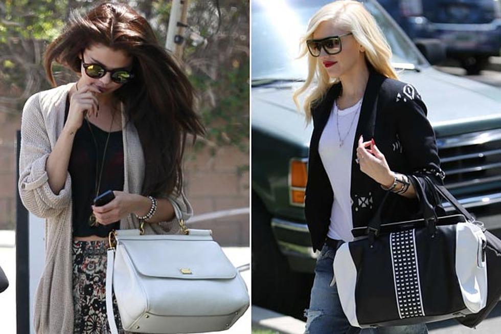 Trend Watch: Selena Gomez, Gwen Stefani + More Tote Big, Boxy Handbags [PHOTOS]