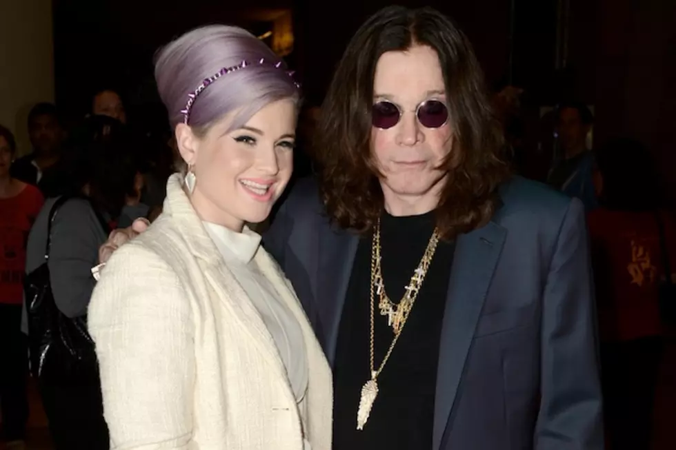 That Time Kelly + Ozzy Osbourne Got Manicures Together [PHOTOS]