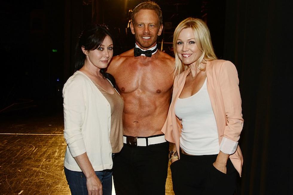 Shannen Doherty, Jennie Garth + Ian Ziering Have a &#8216;90210&#8217; Reunion at a Chippendales Show [PHOTOS]