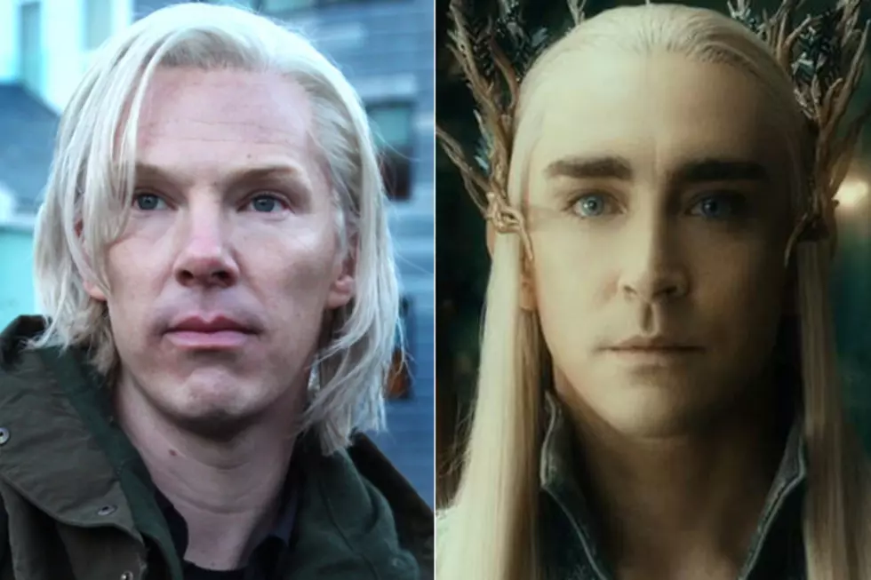 Benedict Cumberbatch as Julian Assange + Lee Pace in ‘The Hobbit’ – Celebrity Doppelgangers
