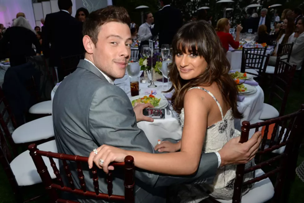 Lea Michele Grieving Cory Monteith’s Death With His Family