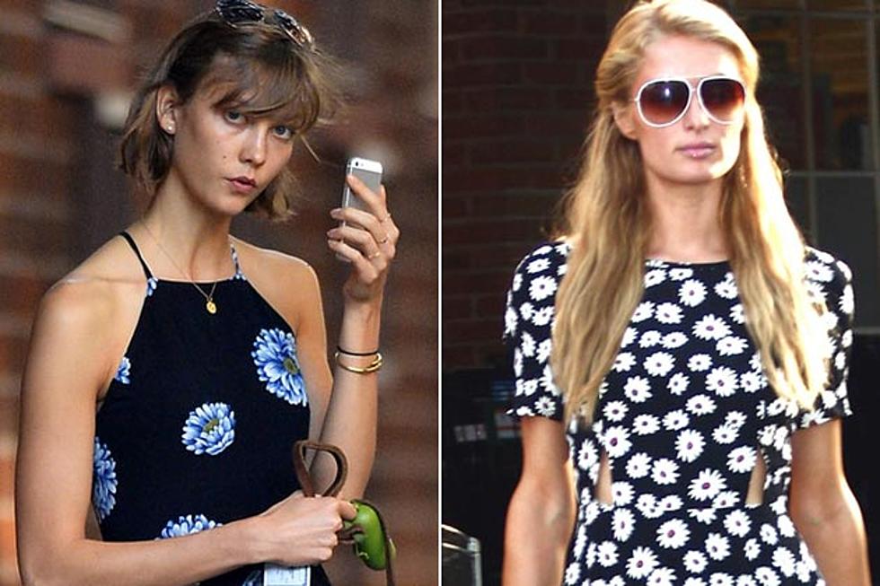 Try This Trend: Karlie Kloss, Paris Hilton + More Get Girly in Flower-Print Dresses
