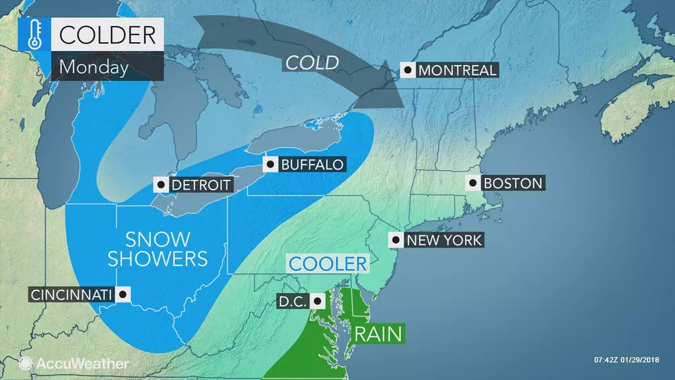Multiple Rain and Snow Chances This Week for NJ