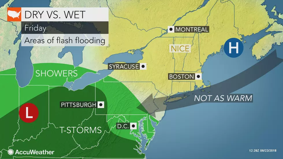 Yet Another Unsettled, Occasionally Wet Weekend for NJ