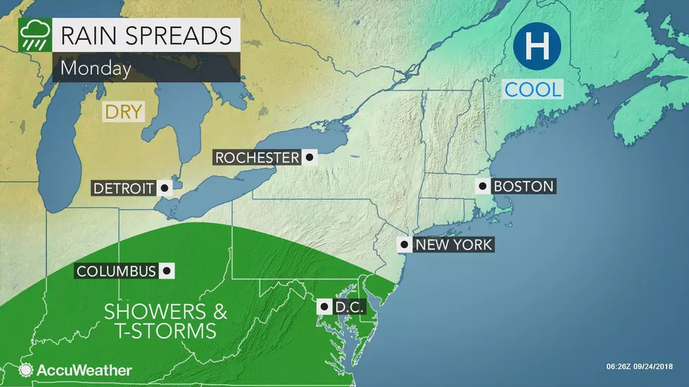 NJ Weather: Soggy Weather Continues to Start the Week