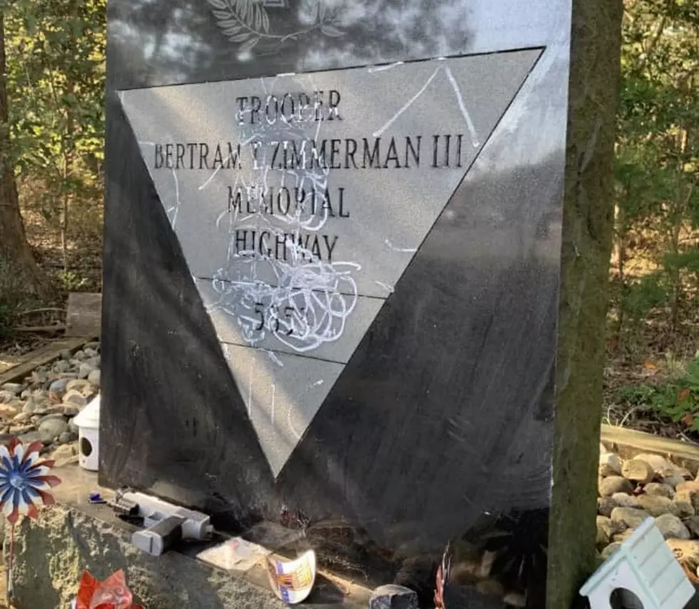 Monument for Fallen State Trooper in Cape May County Vandalized; Reward Offered