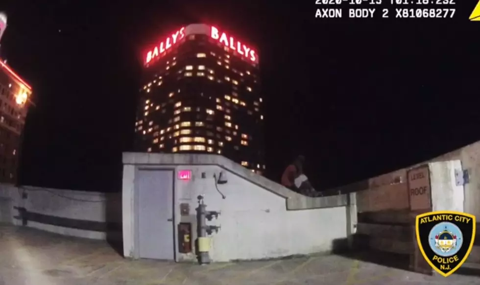 Watch: Atlantic City Police Officers Save Suicidal Man from Garage