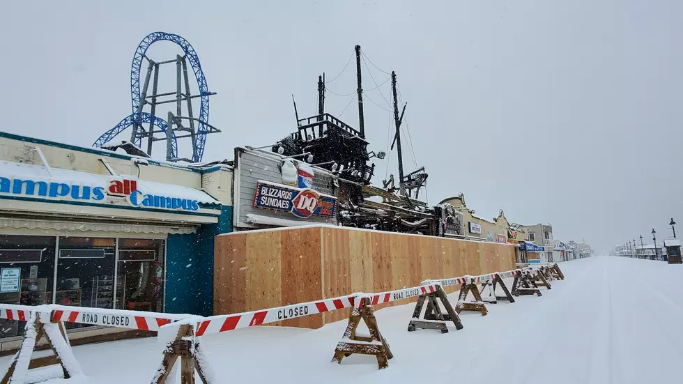 Damaged Arcade at Playland’s Castaway Cove in Ocean City Set to Be Demolished