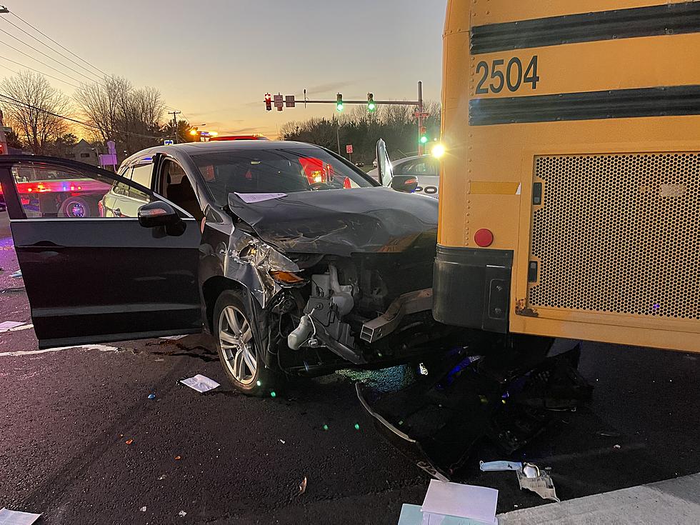 Crash at EHT Fire & Delilah Roads Involving School Bus, Beer Truck & Car