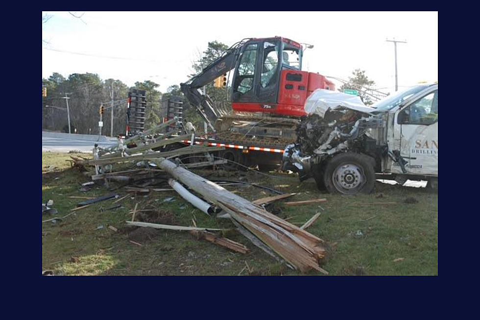 Crash in Ocean County, NJ, Tuesday Demolishes Everything in its Path