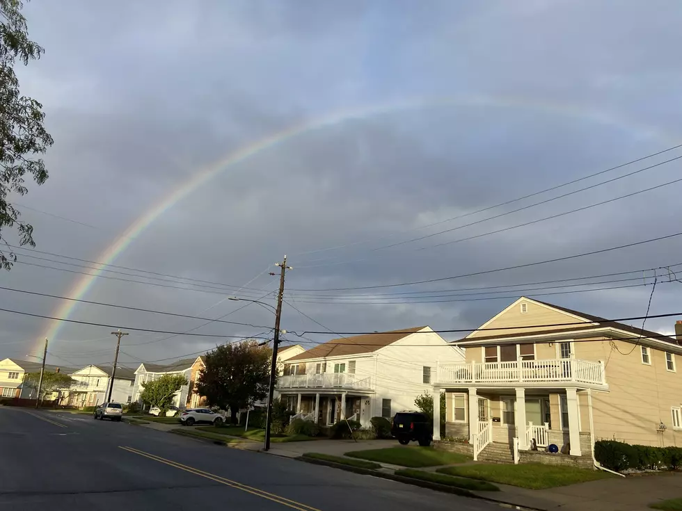 Beautiful Rainbows Over Atlantic City Area After Hurricane Ian