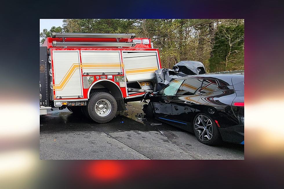 Driver Hits Fire Truck at Accident Scene in Atlantic County
