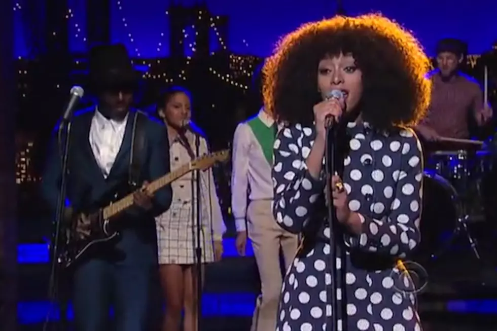 Solange Performs &#8216;Don’t Let Me Down&#8217; on &#8216;Late Show with David Letterman&#8217;