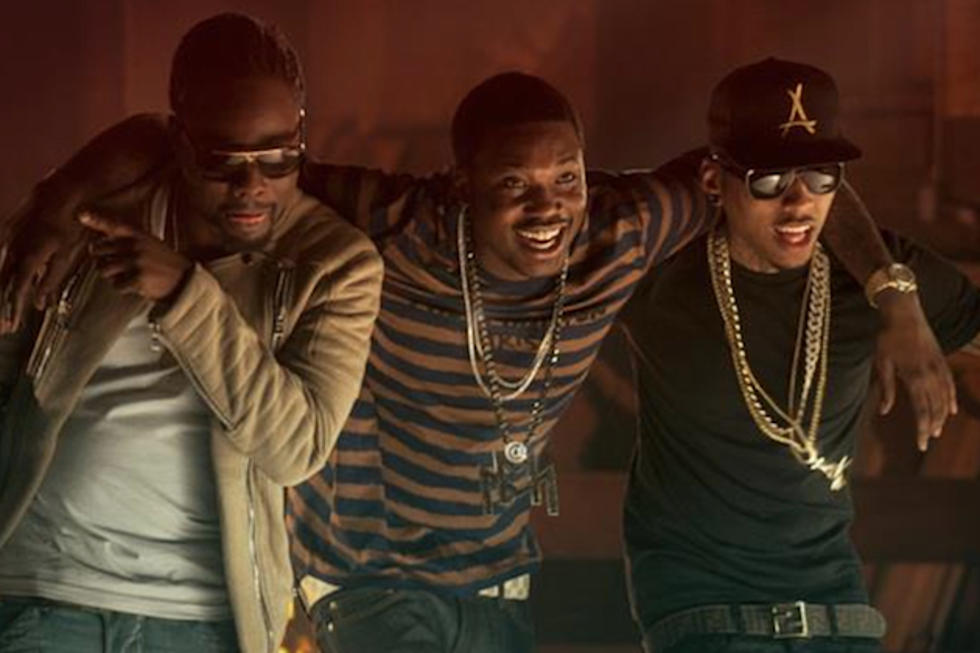 Kid Ink Raps in an Inferno With Meek Mill, Wale for &#8216;Bad Ass&#8217; Video