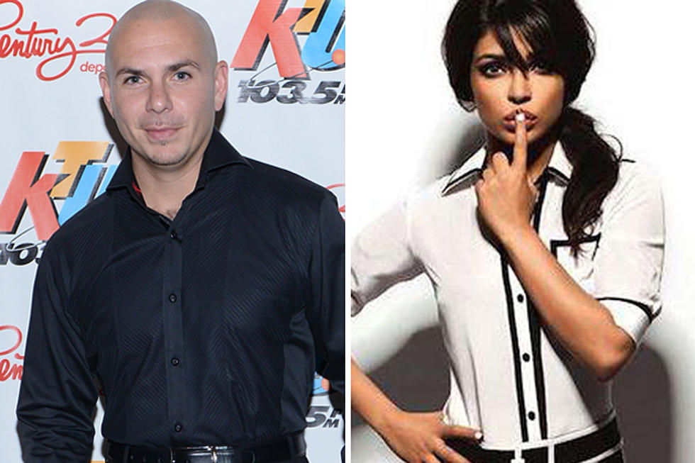 Pitbull Joins Former Miss World Priyanka on ‘Exotic’