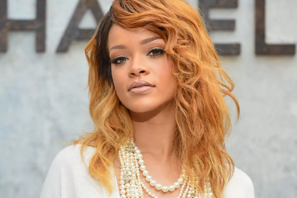 Rihanna Strikes a Pose in White at Chanel Show