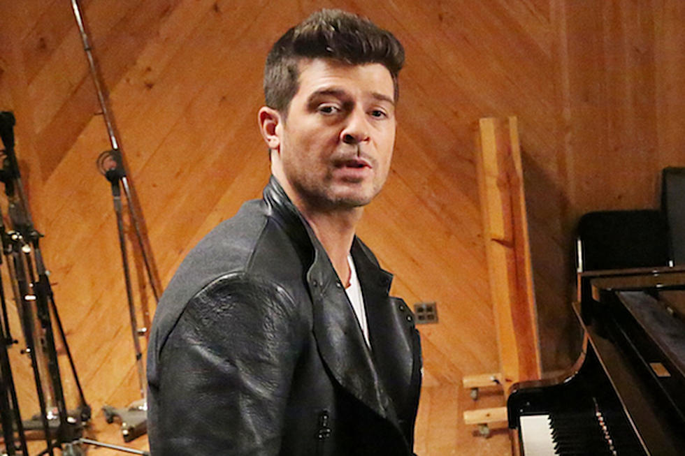 Robin Thicke Files Lawsuit to Defend ‘Blurred Lines’ From Marvin Gaye Estate